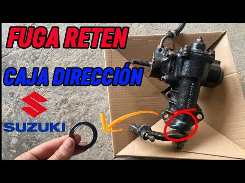 SOLUCIÓN: FUGA CAJA DE DIRECCION 4X4, CAMBIO DE RETEN SUZUKI VITARA 1.6 8V 16V 1.9 2.0 HDI JIMMY