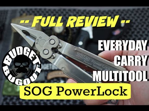 EDC Multi Tool Powerhouse: SOG PowerLock V-Cutter | Everyday Carry, Military, Industrial