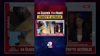 İçişleri Bakanı Mustafa Çiftçi'den A Haber'e Özel Açıklamalar! "714 Firari..." #