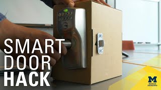 Watch engineers hack a ‘smart home’ door lock
