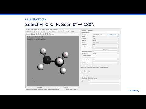 PySCF Calculator for MoleditPy