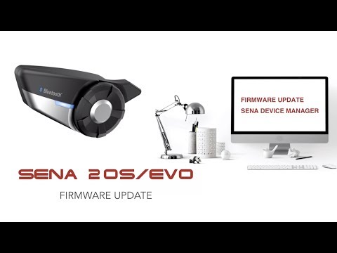 Sena Sena 20s / 20S Evo Firmware aktualisierung mit dem Sena Device Manager.