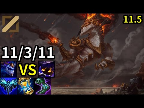 Aurelion Sol Mid vs Veigar - KR Master | Patch 11.5