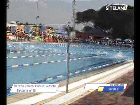 Serie 10 dei 50 Stile Libero  Assoluti Maschi Master - 11 Memorial Andrea Bettiol