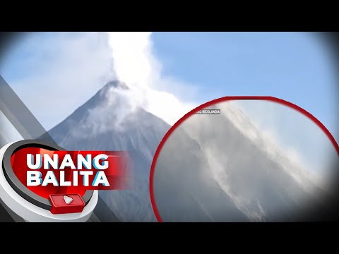 PHIVOLCS: Patuloy na naglalabas ng lava ang Bulkang Mayon UB