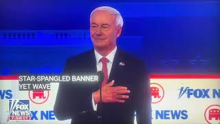 Natalie Grant Singing National Anthem! Republican Presidential Debate! August 23rd, 2023!