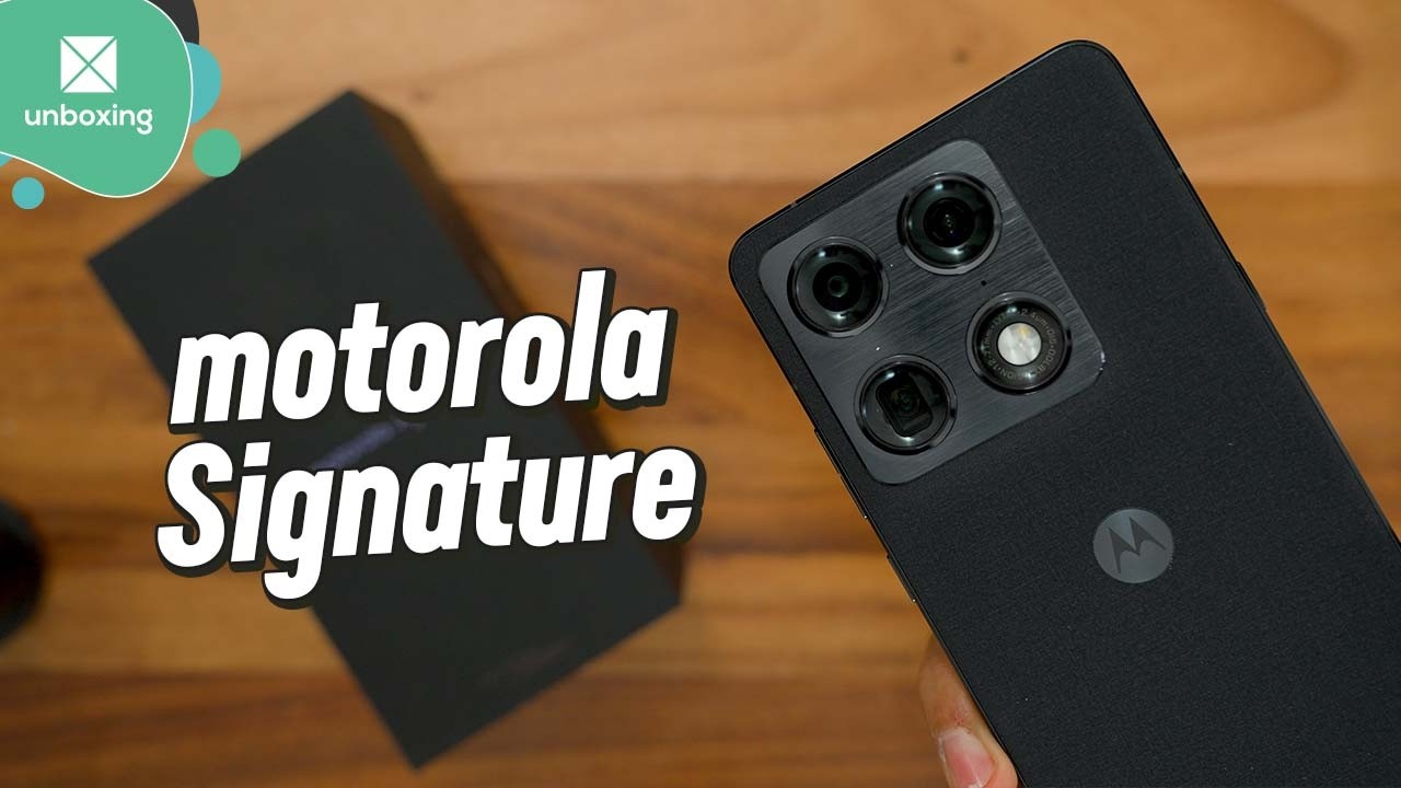 motorola signature | Unboxing