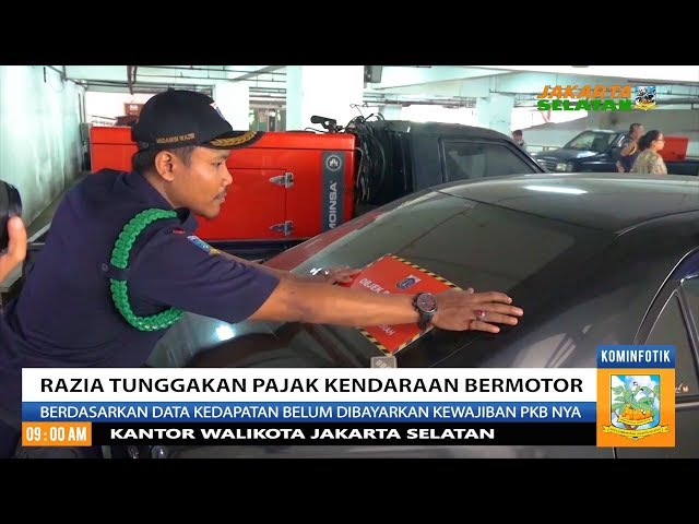 Razia Tunggakan Pajak Kendaraan Bermotor