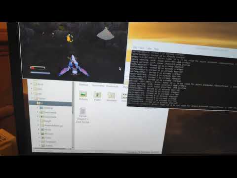 Raspberry Pi 4 - Yabause v0.9.15 (full software only) - Panzer Dragoon Zwei