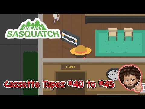 Sneaky Sasquatch - Cassette Tapes 40 to 45