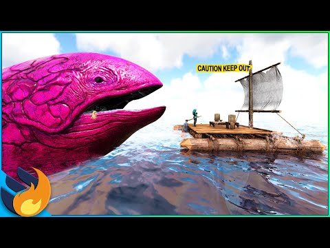 I Made A TRAP Raft To Feed People To The Leeds