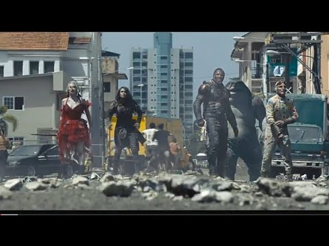 The Suicide Squad vs Starro The Conqueror Fight Scene (Final Battle) | Movie CLIP 4K