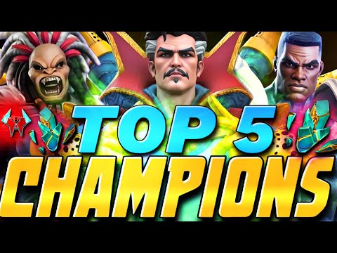 🚨 TOP 5 Champions Ranked! NEW Titan Crystal (Save Your TITAN Shards!) | MCOC
