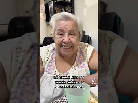 La Abuela Irma les agradece mucho ❤️🙏🏻 #abuela #Grandma #xyzbca #fypシ