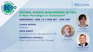 KDIGO Optimal Anemia Management in CKD: A New Paradigm in Treatment