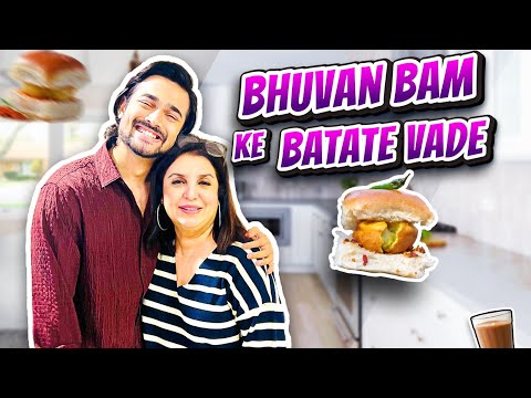 Bhuvan Bam Aur Farah Khan Ka Perfect Vada Pav! | @FarahKhanK