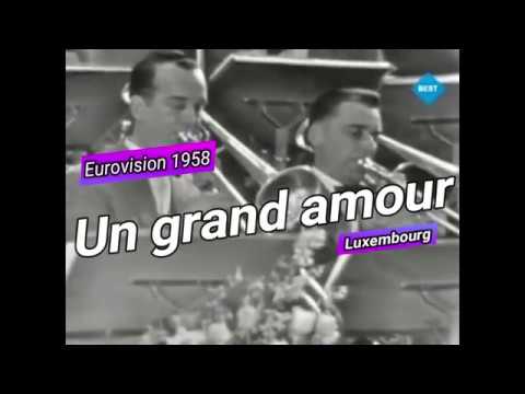 Eurovision 1958 - Solange Berry - Un grand amour