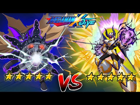 Bass GS 5* Vs Shagaru Armor X 5* - Mega Man X DiVE (Mobile Controls PvP) | Non-Meta vs Super Meta!!