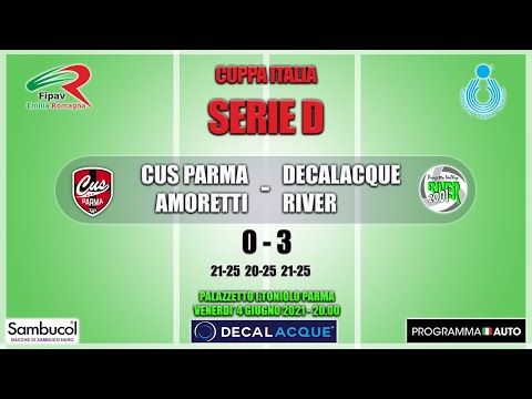 CUS PARMA AMORETTI  -  DECALACQUE RIVER
