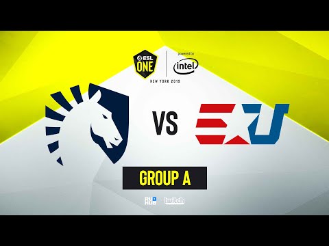 Team Liquid vs eUnited - ESL ONE NEW YORK 2019 - map1 - de_overpass - [PCH3LK1N & TheCraggy]