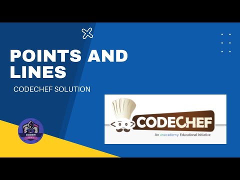 Points And Lines Problem Code Polin Codechef Solution Python Coder