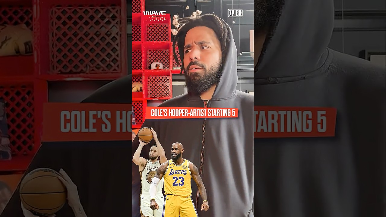 J. Cole's ULTIMATE Hooper-Artist Starting 5 👀