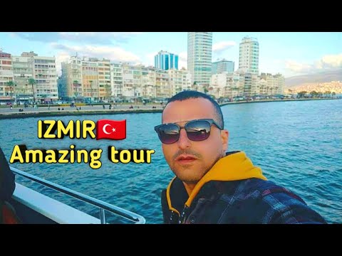 IZMIR: Atravessando a baía de balsa 🛳️ de konak a karsiyake, vistas incríveis! Turquia