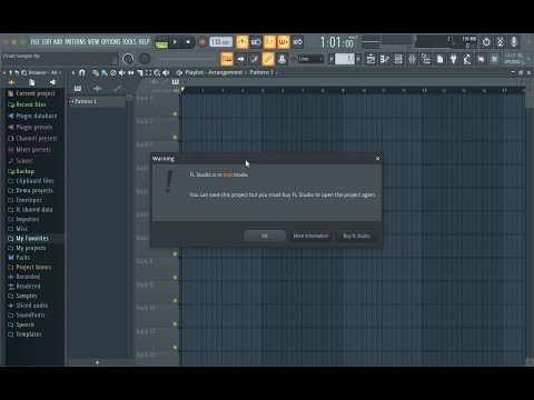 How to fix you can save this project but you need to buy fl studio to open it again/ fl studio