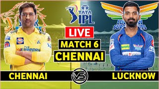 Chennai Super Kings vs Lucknow Super Giants Live Scores | CSK vs LSG Live Scores & Commentary