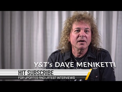 Y&T Dave Meniketti "Straight Talkin' Mean Streak"