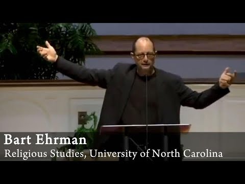 Early Christians did not believe Trinity, or write about it in New Testament Bible - Bart Ehrman
