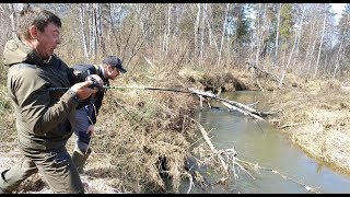Лов щуки на малых реках осенью