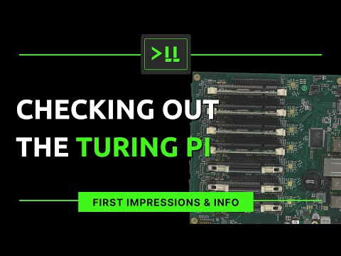 Checking out the Turing Pi: Quick Review and First Impressions