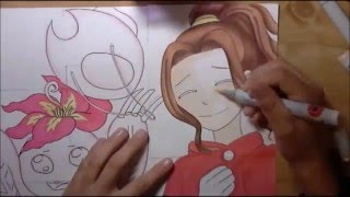 Digimon - Mimi and Palmon [ Speed Coloring ]