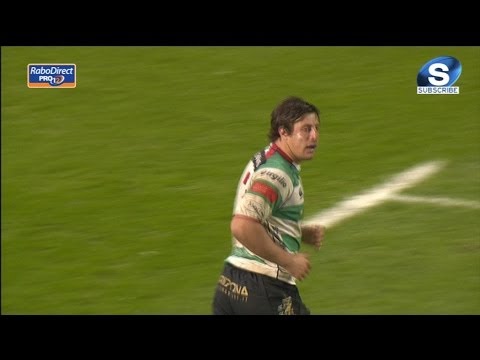 Giovanni Maistri Yellow Card - Munster v Benetton Treviso 22nd March 2014