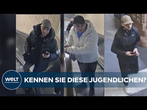 Video Thumbnail: BERLIN: Polizei bittet um Mithilfe! Jugendliche nach brutalem Raubüberfall flüchtig!