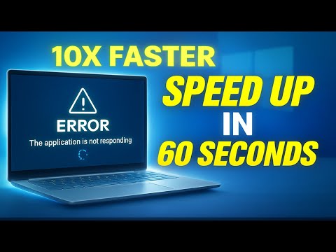 This Simple Trick Makes Your Laptop Super Fast! 💻⚡| In 60 seconds | 2025 Guide