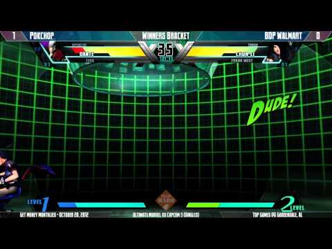 GMM Oct 2012 - UMvC3 - Singles - Pokchop vs Walmart