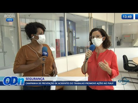 Campanha de prevencão de acidentes do trabalho promove açoÌƒes no PiauiÌ 08 10 2021