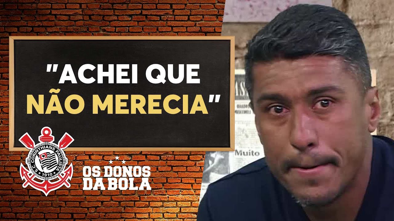 ‘Achei que não merecia’: Paulinho chora ao falar de jogo de despedida e revela bastidores
