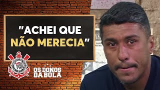 ‘Achei que não merecia’: Paulinho chora ao falar de jogo de despedida e revela bastidores