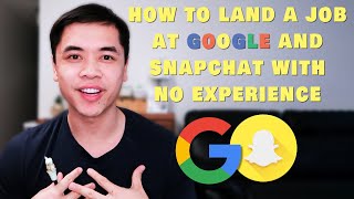 I Used THIS Trick to Land Jobs at Google And Snapchat With No Experience (2022) | Wonsulting
