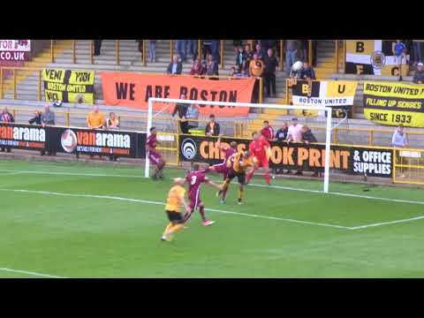 Boston United v Darlington Highlights 23092017