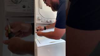 How to Repair a GE Stackable Washer and Dryer