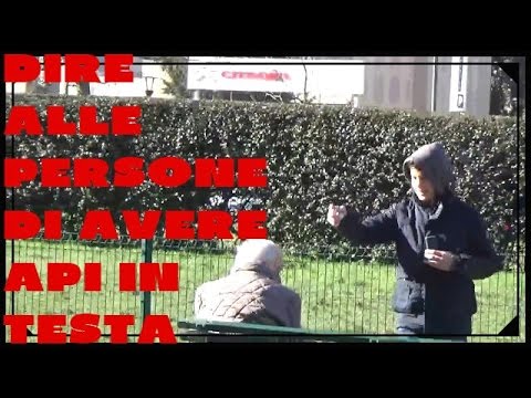 Dire alla gente di avere vespe in testa-[Esperimento Sociale]-NOCROP
