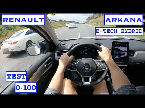 2021 NEW Renault Arkana E-Tech Hybrid 1.6 143HP | POV Test Drive | 0-100 | Specs