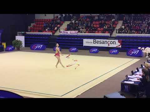 Zoéline Guitton - Nat C 16/17 ans - France Besançon 2018