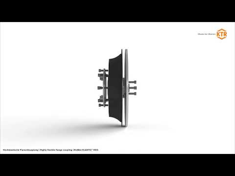 BoWex ELASTIC HEG: highly flexible flange coupling - KTR Systems