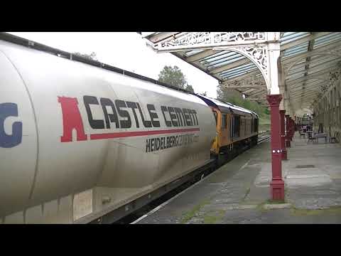 Castle Cement Move GBRf 66760 4N00 Hellifield 14/05/2021