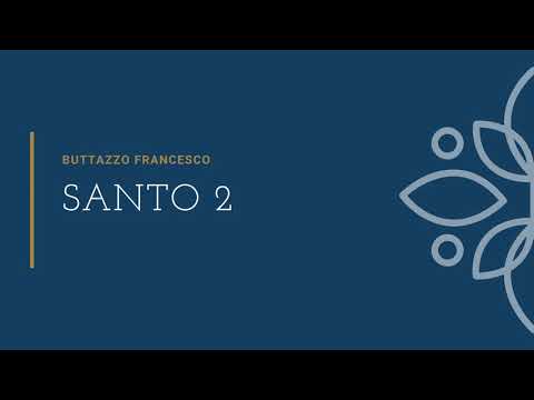 Santo 2 con testo - Buttazzo Francesco